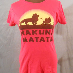 Lion King Hakuna Matata Shirt Size Medium